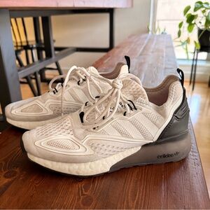 Adidas ZX 2K Boost Cloud - White & Black